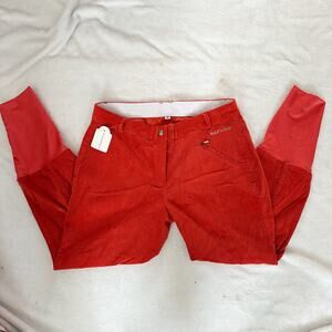 Red & Pink Buckwild Breeches Riding Pants